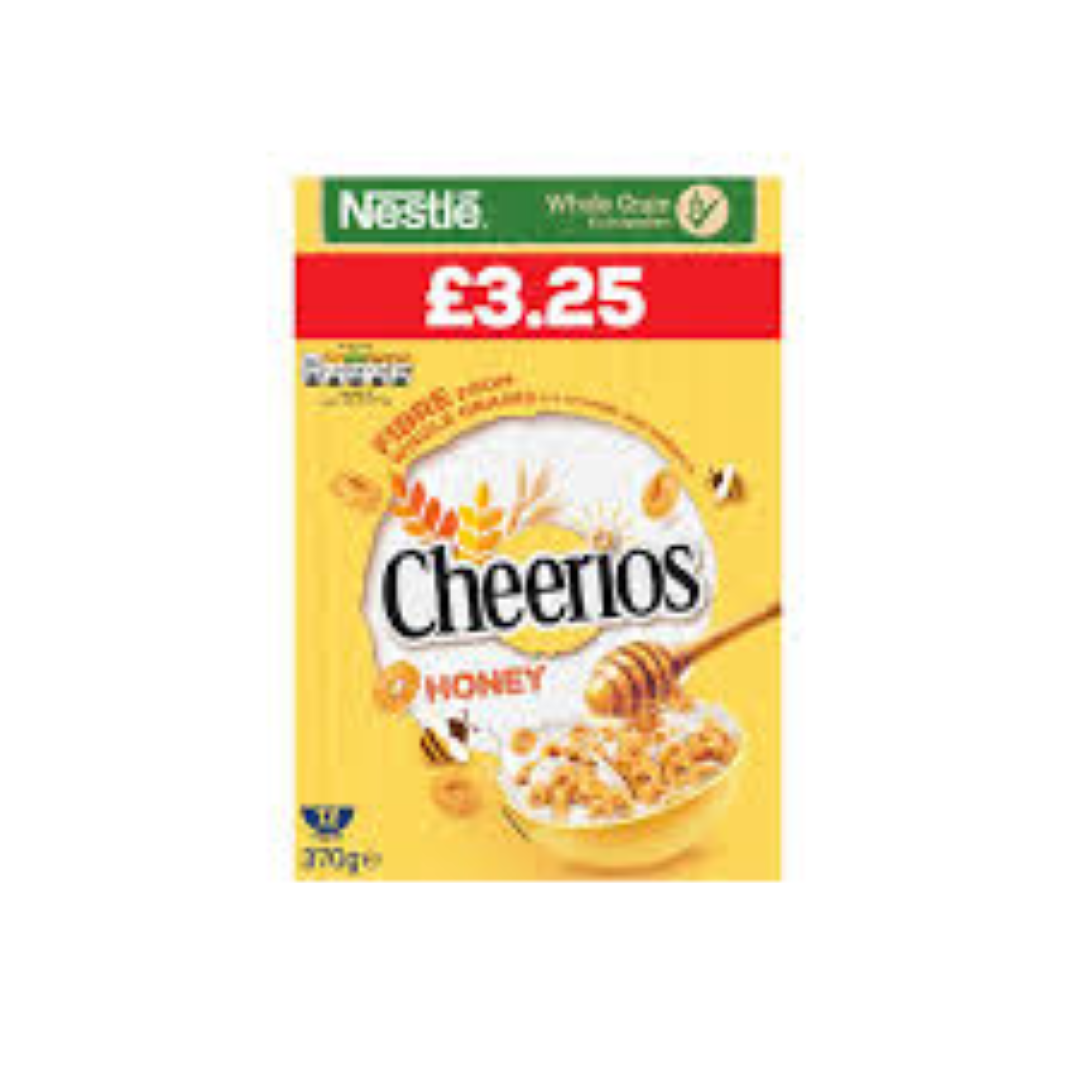 NESTLE CHEERIOS HONEY 370G